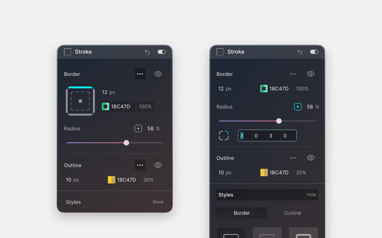 stroke-controls